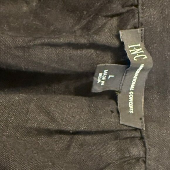 NWOT - Boho Embroidered Linen Bishop Sleeve Peasant Blouse - Picture 15 of 16